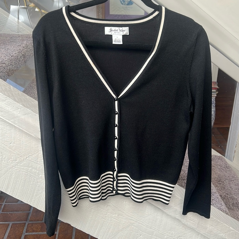 Judith Hart Petite spring sweater L
